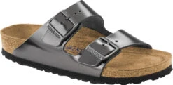 Birkenstock Arizona Soft Footbed 38 Birkenstock Arizona Soft Footbed -Shoe Stores birkenstock arizona soft footbed metallic anthracite leather 100029 79746.1700929797