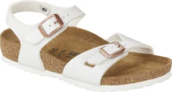Birkenstock Children's Rio -Shoe Stores birkenstock childrens rio white birko flor 1024374 30247.1686255741