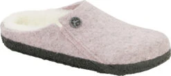 Birkenstock Children's Zermatt Shearling -Shoe Stores birkenstock childrens zermatt shearling soft pink natural 1020608 52266.1638374330