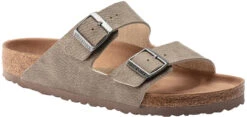 Birkenstock Arizona Vegan -Shoe Stores birkenstock unisex arizona vegan desert dust grey taupe microfiber 1023036 53392.1657731074