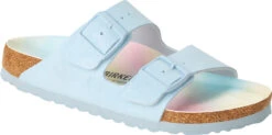 Birkenstock Arizona Vegan -Shoe Stores birkenstock unisex arizona vegan ombre finished sky birkibuc 1021208 07202.1688185510