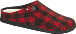 Birkenstock Zermatt Shearling -Shoe Stores birkenstock unisex zermatt shearling red plaid wool felt 1017544 74995.1633980621