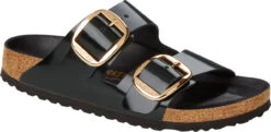 Birkenstock Women's Arizona Big Buckle -Shoe Stores birkenstock womens arizona big buckle high shine black natural leather patent 1021476 80056.1645836298