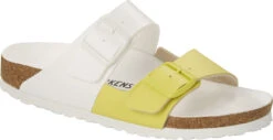 Birkenstock Women's Arizona Split -Shoe Stores birkenstock womens arizona split white lime sour birko flor 1019754 16953.1686262047