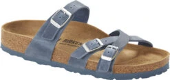 Birkenstock Women's Franca -Shoe Stores birkenstock womens franca dusty blue oiled leather 1022545 1022546 75050.1657908582