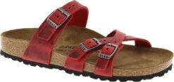 Birkenstock Women's Franca -Shoe Stores birkenstock womens franca fire red oiled leather 1017131 76925.1657908582