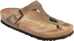 Birkenstock Women's Gizeh -Shoe Stores birkenstock womens gizeh tabacco brown oiled leather 943811 31757.1657894816