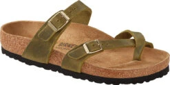 Birkenstock Women's Mayari 31 Birkenstock Women's Mayari -Shoe Stores birkenstock womens mayari green olive oiled leather 1023209 37479.1657899294
