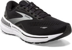 Brooks Men's Adrenaline GTS 23 -Shoe Stores brooks mens adrenaline gts 23 black white silver 1103911d004 02982.1728922045