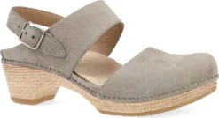 Dansko Lucia -Shoe Stores dansko womens lucia taupe milled nubuck 2218151400 82508.1742826666