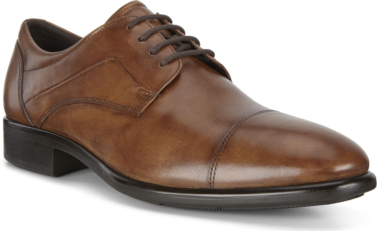 ECCO Men's Citytray Derby Cap Toe Tie 1 ECCO Men's Citytray Derby Cap Toe Tie