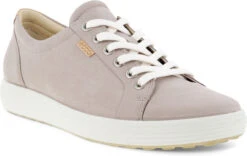 ECCO Women's Soft 7 Sneaker -Shoe Stores ecco womens soft 7 sneaker grey rose 43000302386 64342.1732124647