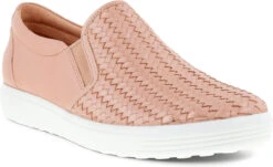 ECCO Women's Soft 7 Woven II Slip-On -Shoe Stores ecco womens soft 7 woven 2 slip on tuscany metallic 47011360294 46482.1702004511