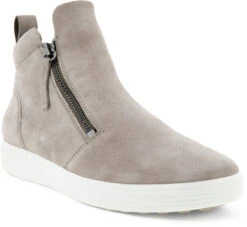 ECCO Women's Soft 7 Zip Bootie -Shoe Stores ecco womens soft 7 zip bootie warm grey 47031302375 74109.1642784709