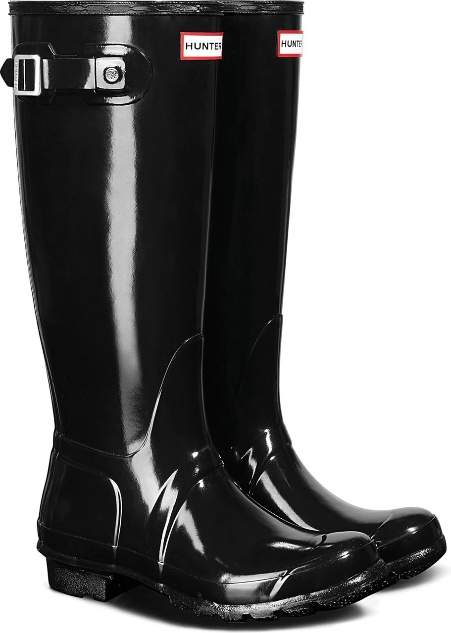 Hunter Women's Original Tall Gloss Rain Boot 2 Hunter Women's Original Tall Gloss Rain Boot - Image 2