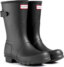Hunter Women's Original Short Back Adjustable Rain Boot