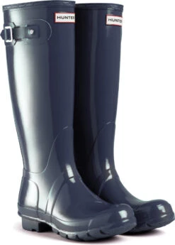 Hunter Women's Original Tall Gloss Rain Boot 11 Hunter Women's Original Tall Gloss Rain Boot -Shoe Stores hunter womens original tall gloss navy wft1000rgl nvy 99850.1536967724