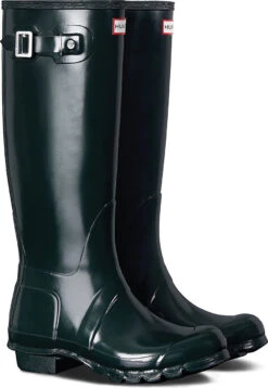 Hunter Women's Original Tall Gloss Rain Boot 12 Hunter Women's Original Tall Gloss Rain Boot -Shoe Stores hunter womens original tall gloss ocean wft1000rgl ocn 51270.1536967724