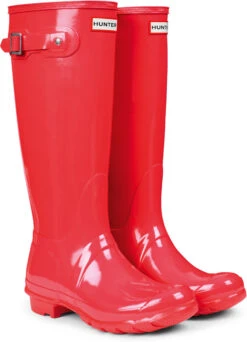 Hunter Women's Original Tall Gloss Rain Boot 9 Hunter Women's Original Tall Gloss Rain Boot -Shoe Stores hunter womens original tall gloss rain boot bright coral wft1000rgl bco 91602.1536967724