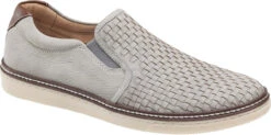 Johnston & Murphy McGuffey Woven Slip On 6 Johnston & Murphy McGuffey Woven Slip On -Shoe Stores johnston murphy mcguffey woven slip on gray tumbled nubuck 25 2527 56419.1585196474