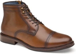 Shoe Stores -Shoe Stores johnston murphy mens xc flex raleigh cap toe zip boot tan full grain 20 2764 41506.1632160060