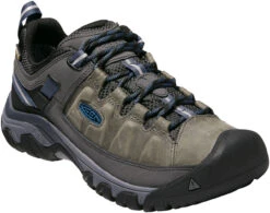 Keen Men's Targhee III Waterproof -Shoe Stores keen mens targhee 3 waterproof steel grey captains blue 1017785 64557.1642018674