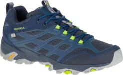 Merrell Men's Moab FST Waterproof -Shoe Stores merrell men moab fst waterproof navy J36915 51125.1480711807