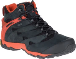 Merrell Men's Chameleon 7 Mid Waterproof -Shoe Stores merrell mens chameleon 7 mid waterproof fire J18491 73096.1566926590