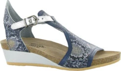 Naot Fiona -Shoe Stores naot womens fiona navy python leather polar sea leather soft silver leather 5042 peh 61984.1624506006
