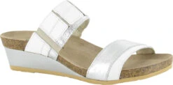 Naot Royalty -Shoe Stores naot womens royalty soft white leather soft silver leather 5051 wft 75821.1732929544