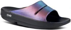 Oofos Women's OOahh Luxe Slide Sandal 6 Oofos Women's OOahh Luxe Slide Sandal -Shoe Stores oofos womens ooahh luxe slide sandal midnight spectre 1101mdnhtspec 40871.1744393259