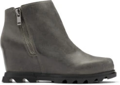 Sorel Women's Joan Of Arctic Wedge III Zip Bootie -Shoe Stores sorel womens joan of arctic wedge 3 zip bootie quarry black 1985211052 66639.1659509520