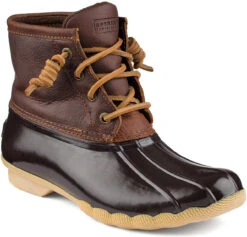 Sperry Women's Saltwater -Shoe Stores sperry women saltwater tan dark brown sts91176 11997.1565829705
