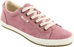 Taos Star -Shoe Stores taos womens star rose washed canvas sta 12844 rwc 58868.1647036514