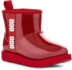 UGG Big Kids Classic Clear Mini II -Shoe Stores ugg childrens big kids classic clear mini 2 samba red 1112386k sbr 03215.1656432984