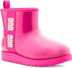UGG Big Kids Classic Clear Mini II -Shoe Stores ugg childrens big kids classic clear mini 2 taffy pink 1112386k typn 06683.1656432984