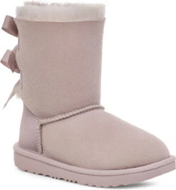 UGG Kids Bailey Bow II -Shoe Stores ugg childrens kids bailey bow ii pale smoke 1017394k psk 62468.1732651598