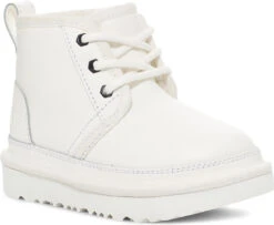 UGG Toddlers Neumel II 19 UGG Toddlers Neumel II -Shoe Stores ugg childrens toddlers neumel ii white leather 1136847t wwlt 41418.1667483763