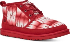 UGG Men's Neumel LTA Wavelength -Shoe Stores ugg mens neumel lta wavelength samba red white 1137392 srwt 87562.1667480945