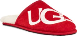 UGG Men's Scuff Logo -Shoe Stores ugg mens scuff logo samba red cream 1101324 srcr 70001.1628722875