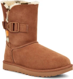 UGG Women's Bailey Buckle Cali Collage -Shoe Stores ugg womens bailey buckle cali collage chestnut olive 1122720 ctol 34198.1611610212