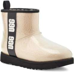 UGG Women's Classic Clear Mini -Shoe Stores ugg womens classic clear mini natural black 1113190 nblc 04748.1638054098