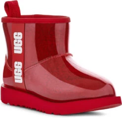 UGG Women's Classic Clear Mini -Shoe Stores ugg womens classic clear mini samba red 1113190 sbr 85438.1638054098