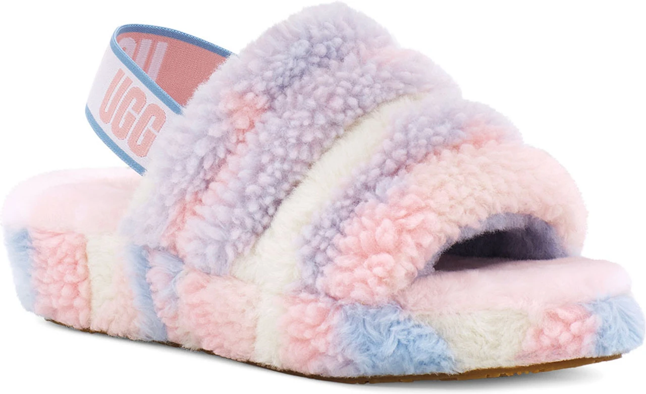UGG Women's Fluff Yeah Slide Cali Collage 2 UGG Women's Fluff Yeah Slide Cali Collage - Image 2
