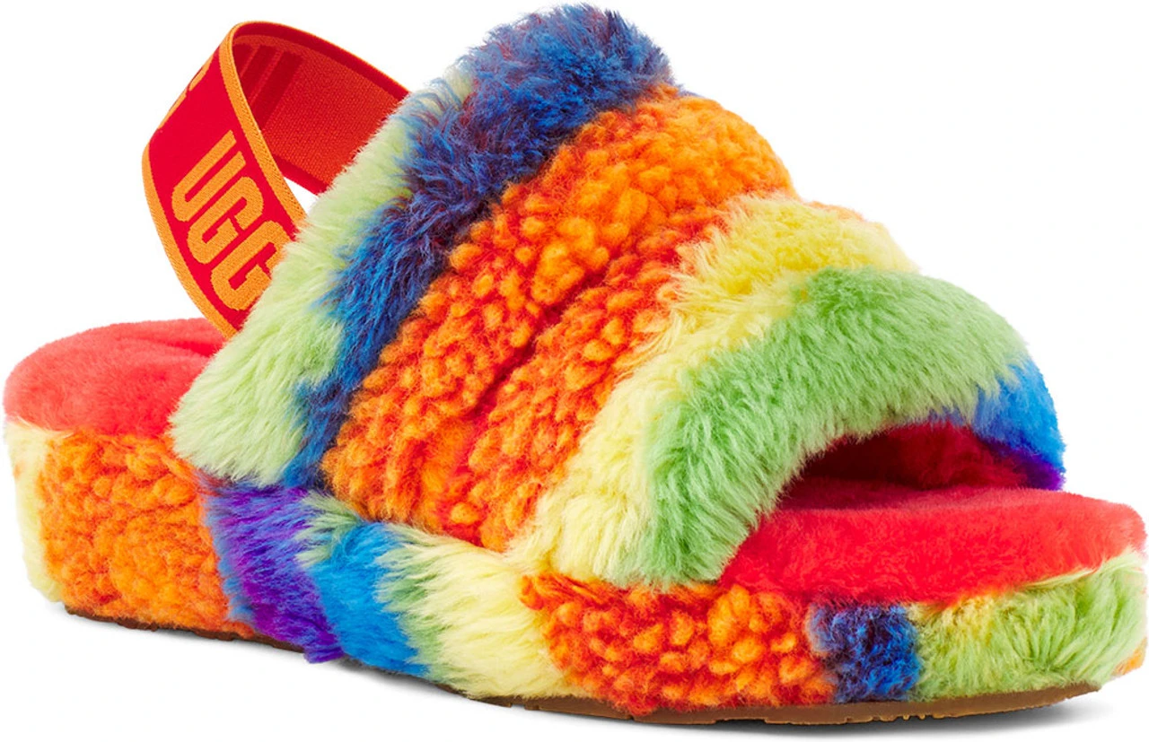 UGG Women's Fluff Yeah Slide Cali Collage 3 UGG Women's Fluff Yeah Slide Cali Collage - Image 3