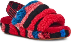 UGG Women's Fluff Yeah Slide Cali Collage 7 UGG Women's Fluff Yeah Slide Cali Collage -Shoe Stores ugg womens fluff yeah slide cali collage red 1118164 red 40400.1620432827