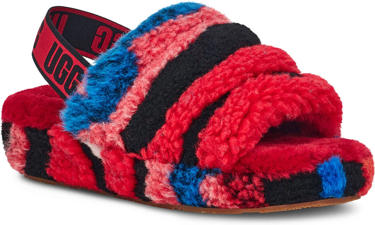 UGG Women's Fluff Yeah Slide Cali Collage 4 UGG Women's Fluff Yeah Slide Cali Collage - Image 4