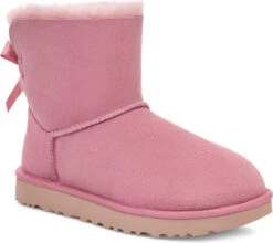 UGG Women's Mini Bailey Bow II 6 UGG Women's Mini Bailey Bow II -Shoe Stores ugg womens mini bailey bow ii dusty orchid 1016501 dyr 88054.1727817807